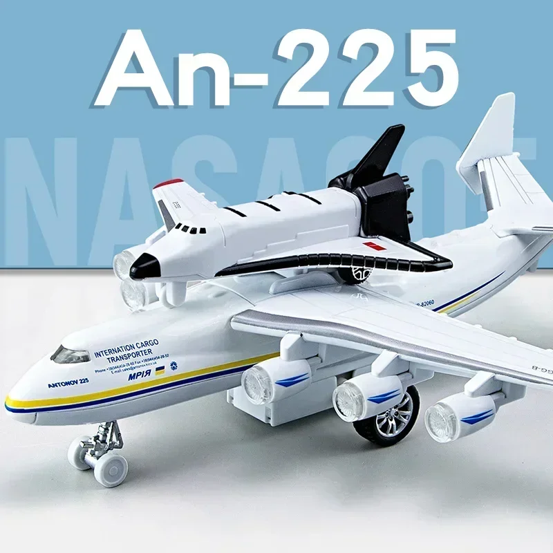 Model Airplane Plastic - เครื่องบินโลหะจำลอง Antonov An-225 Mriya Max ของสายการบินโซเวียต
