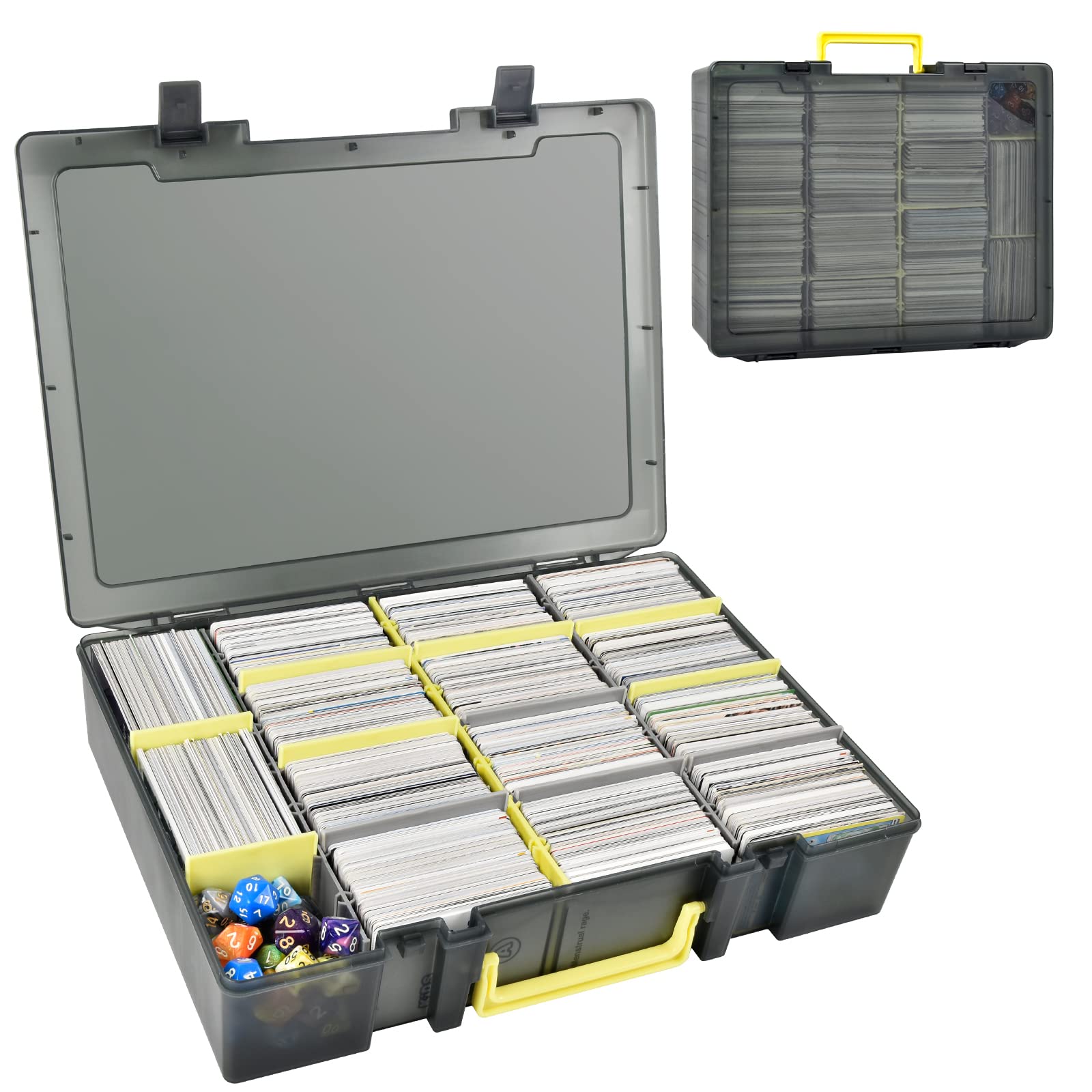 Pokemon Binder Card - กล่องเก็บการ์ดใส 2300+ ใบ พร้อมช่องแบ่ง 12 ช่อง