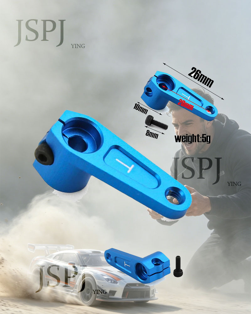 Tamiya Model Rc Car - ชุดข้อต่อเซอร์โวโลหะแบบยกสูง 25T พร้อมแขนเซอร์โว CNC อัลลอย อะไหล่ทดแทนสำหรับรถโมเดล