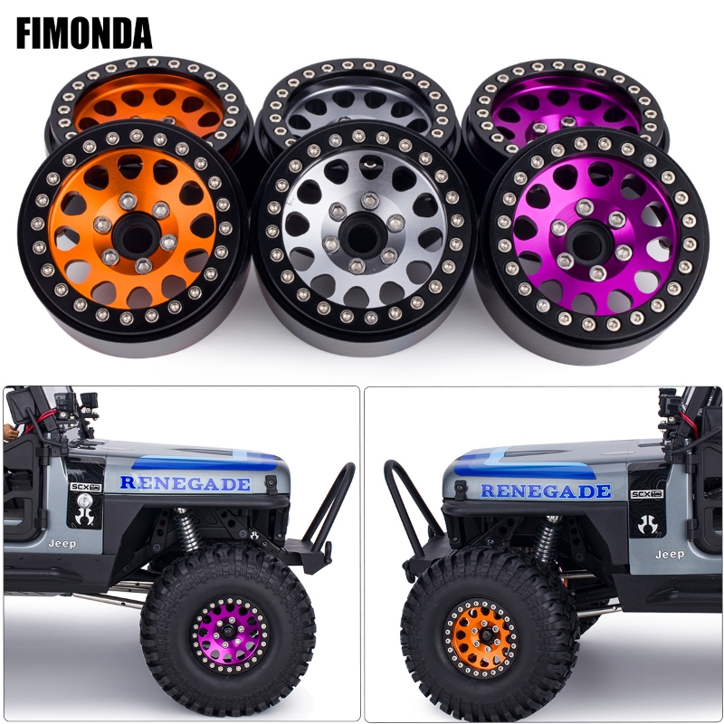 Tamiya Model Rc Car - ล้ออลูมิเนียมลูกปัดขนาด 1.9 นิ้วสำหรับรถครอว์เลอร์ RC 1/10 -