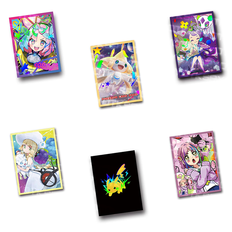 Card Penny Sleeve - 60 ชิ้น/เซ็ต 67x92 มม.อะนิเมะ Pokemon เกม