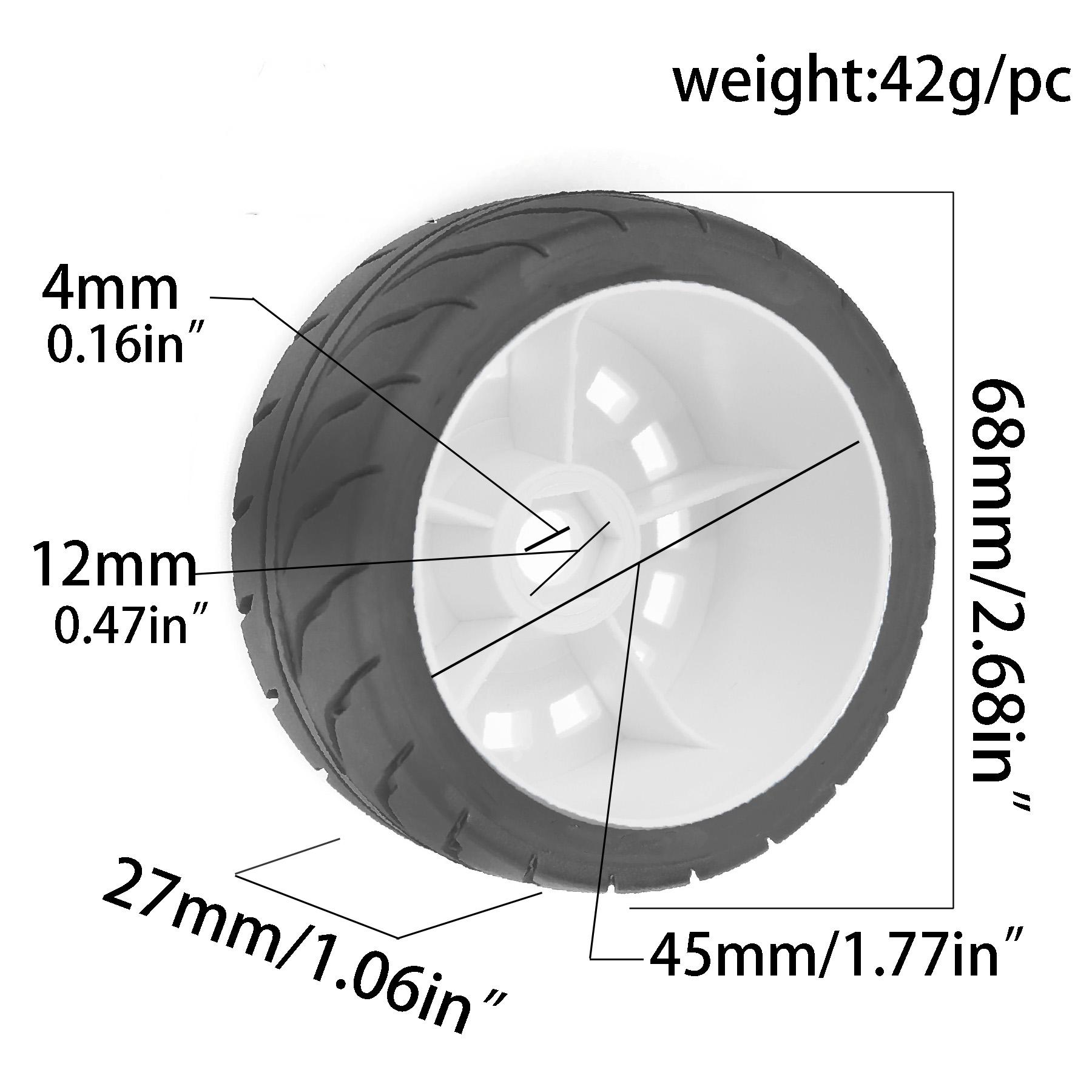 ยางและล้อรถ RC ขนาด 1/10 สำหรั - Tamiya Model Rc Car บทวิจารณ์และราคา