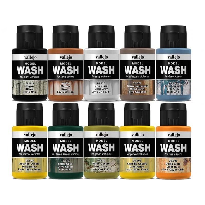 Vallejo Old Liquid Staining So - Tamiya Model Paint Set บทวิจารณ์และราคา