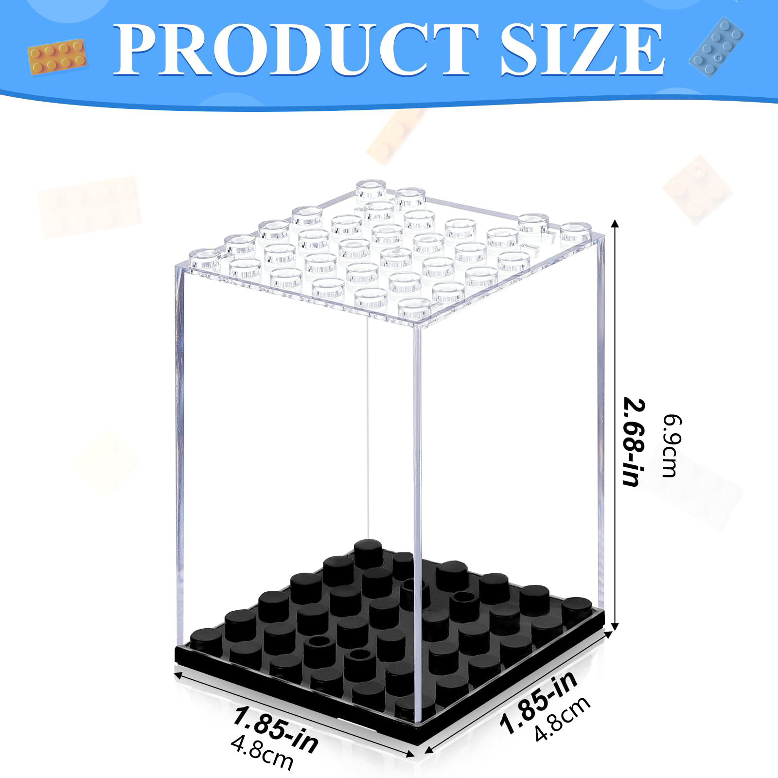 อะคริลิค Building Block กล่องส - Lego Minifigure Holder บทวิจารณ์และราคา