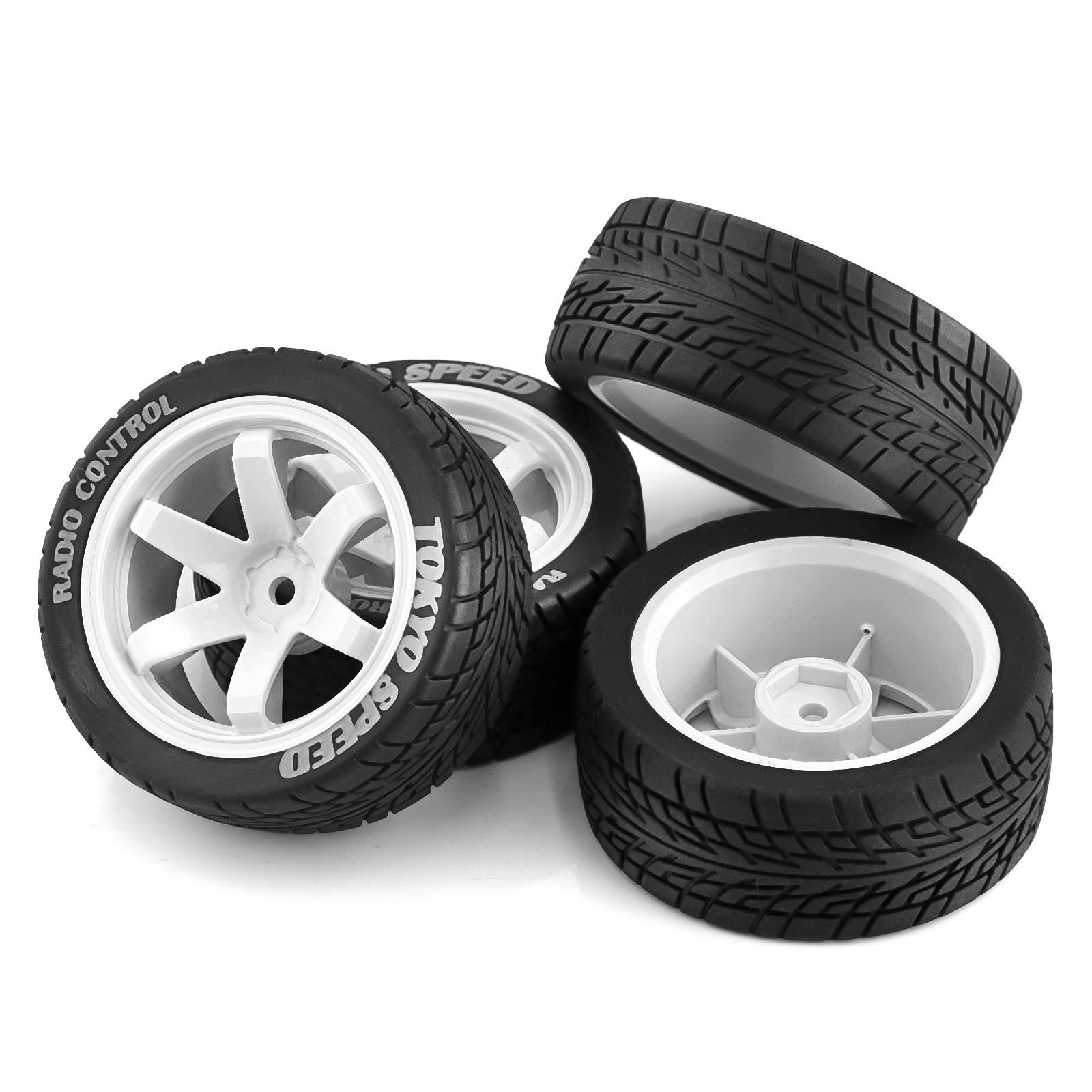 ยางและล้อรถ RC ขนาด 1/10 สำหรั - Tamiya Model Rc Car บทวิจารณ์และราคา