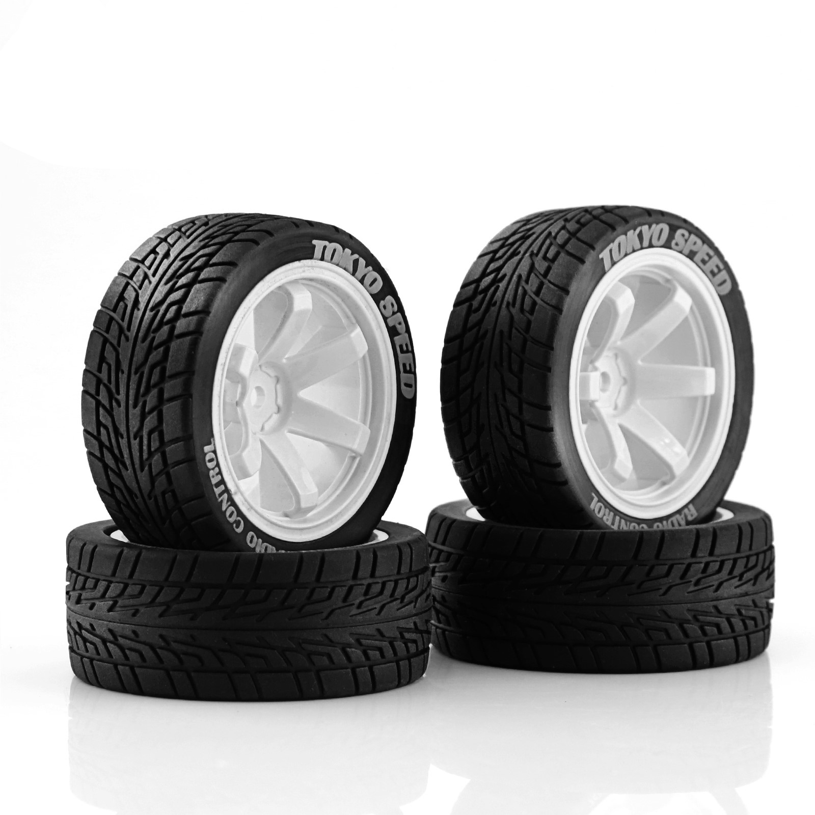 ยางและล้อรถ RC ขนาด 1/10 สำหรั - Tamiya Model Rc Car บทวิจารณ์และราคา