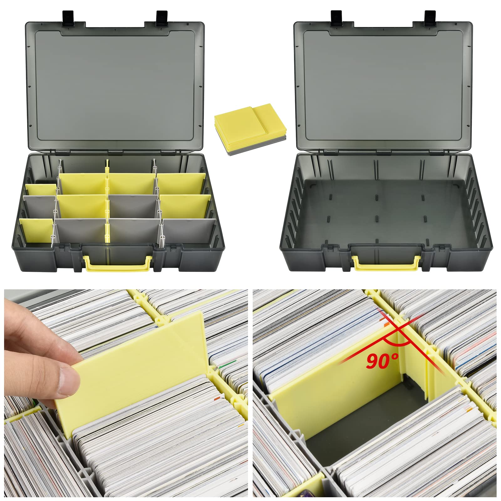 กล่องเก็บการ์ดใส 2300+ ใบ พร้อ - Pokemon Binder Card บทวิจารณ์และราคา