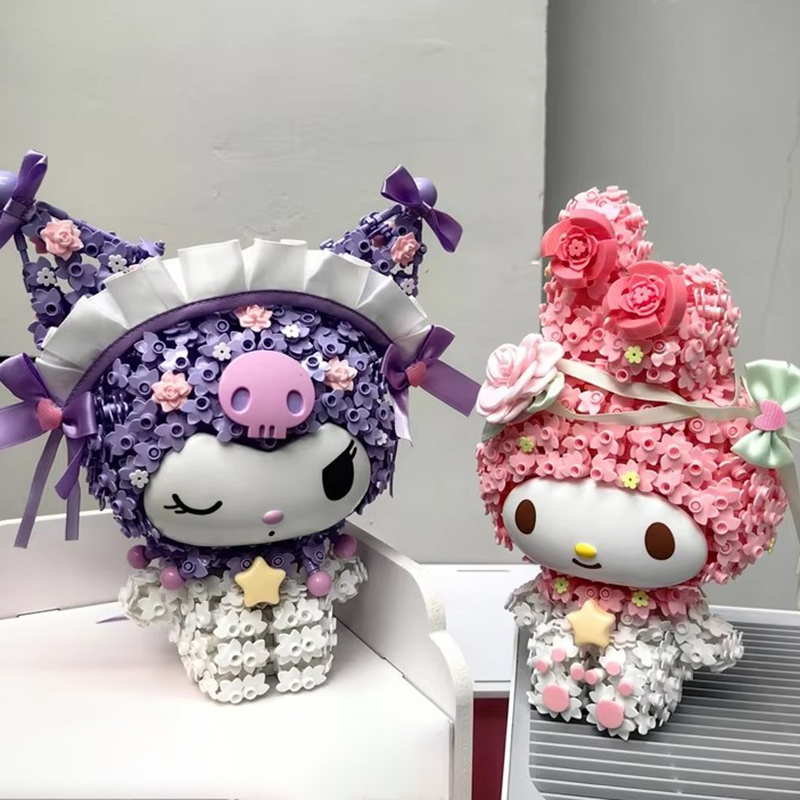 บล็อกตัวต่อธีมสวนดอกไม้ กล่องส - Mystery Box Blind Bag บทวิจารณ์และราคา
