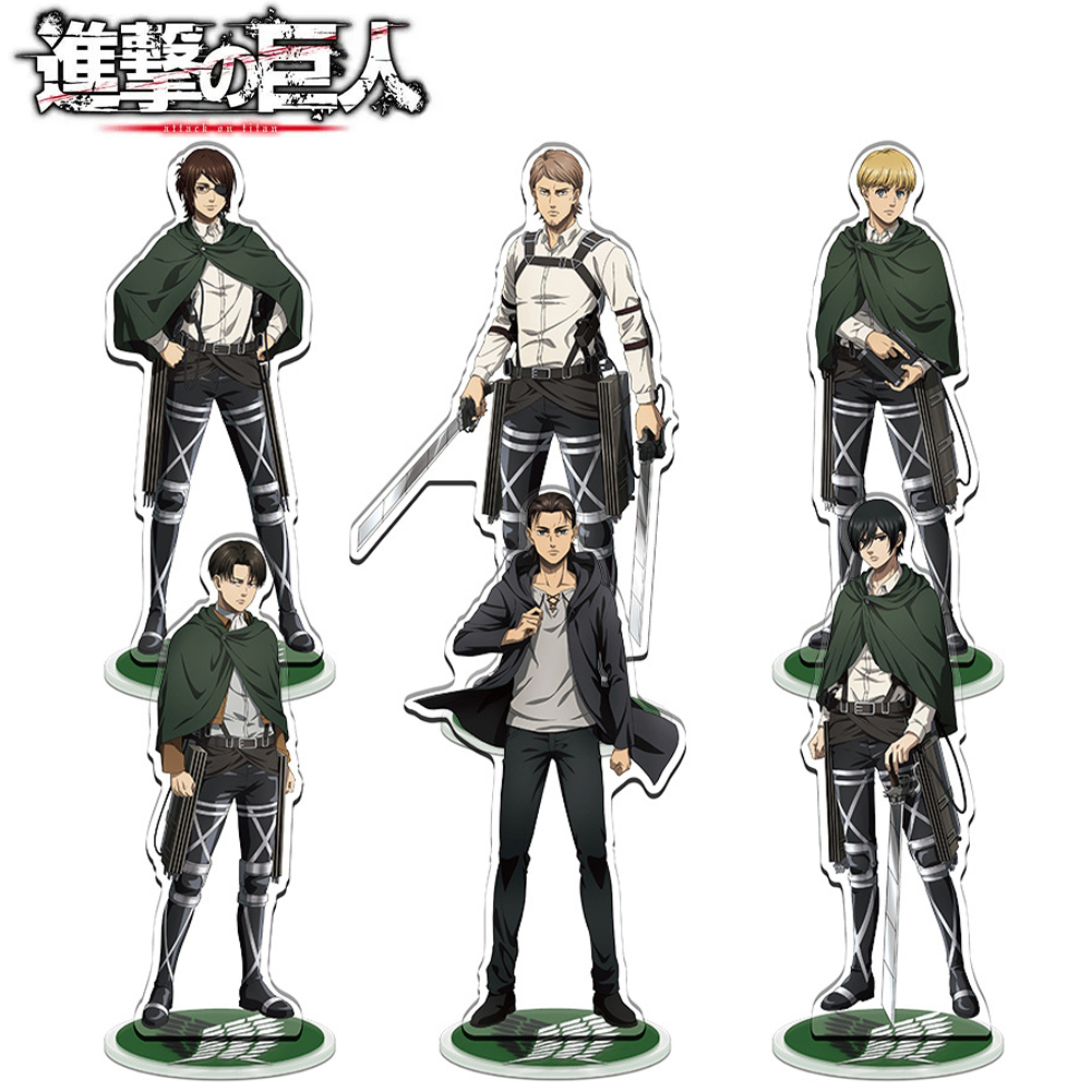 อะคริลิคฟิกเกอร์อนิเมะ Attack  - Figma Stand Set บทวิจารณ์และราคา