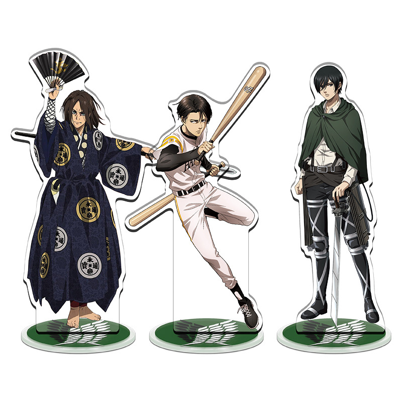 อะคริลิคฟิกเกอร์อนิเมะ Attack  - Figma Stand Set บทวิจารณ์และราคา