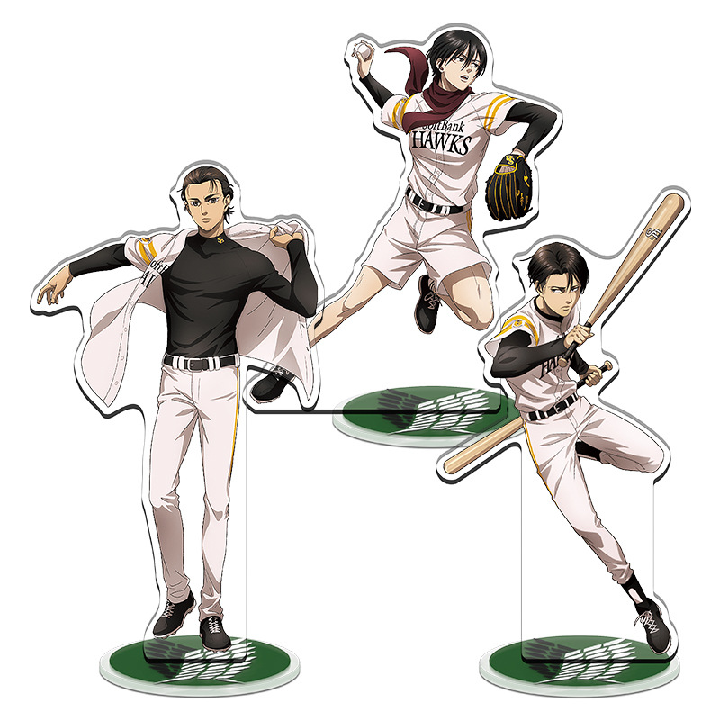 อะคริลิคฟิกเกอร์อนิเมะ Attack  - Figma Stand Set บทวิจารณ์และราคา