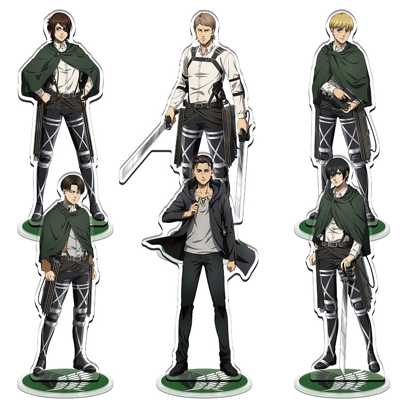 อะคริลิคฟิกเกอร์อนิเมะ Attack  - Figma Stand Set บทวิจารณ์และราคา