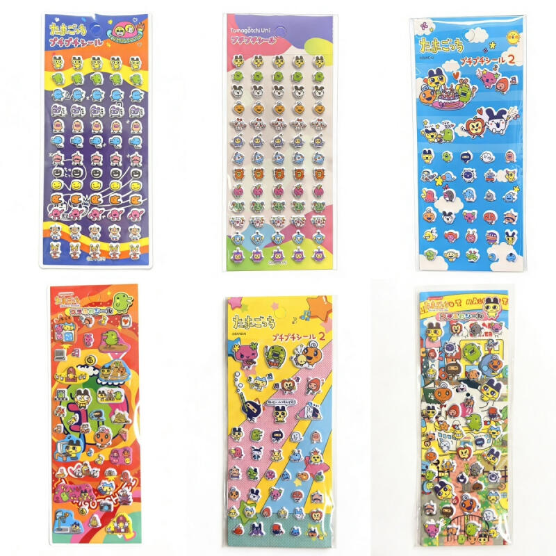 6 ชิ้น ทามาก็อตจิการ์ตูนสติกเก - Bandai Model Tamagotchi บทวิจารณ์และราคา