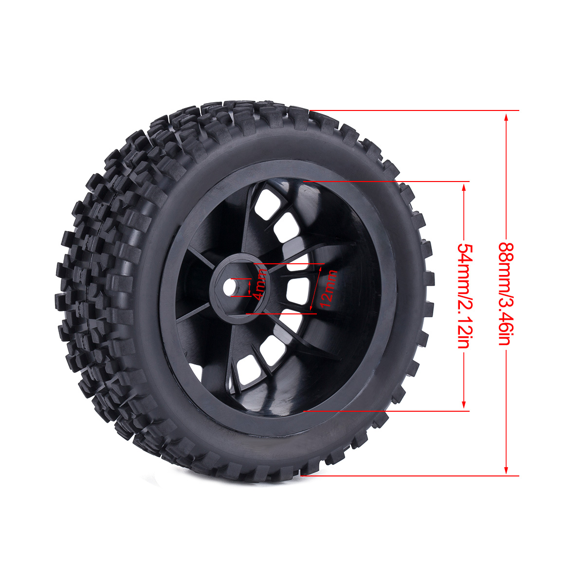 ยางรถแข่งแรลลี่สำหรับ1/10 wlto - Tamiya Model Rc Car บทวิจารณ์และราคา