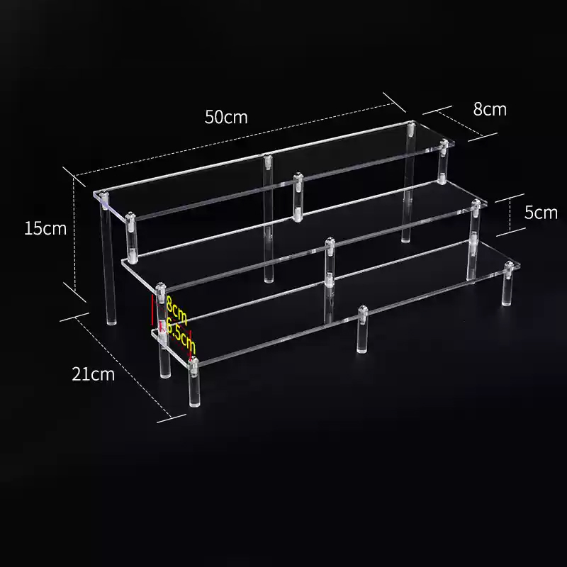 อะคริลิค Riser ชั้นวางจอแสดงผล - Pop Display Shelf บทวิจารณ์และราคา